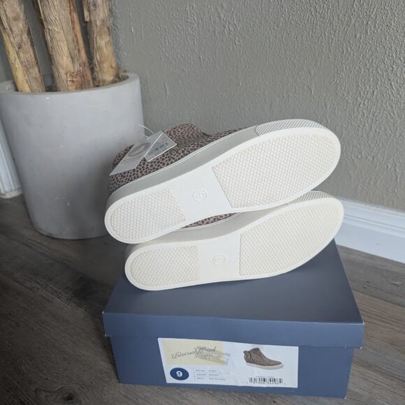 👟 Universal Thread Women’s Platform Sneakers – Cindy Leopard Print * Size: 9 - Picture 5 of 7